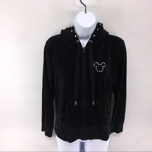 Disneyland velour Mickey sweatshirt medium emb